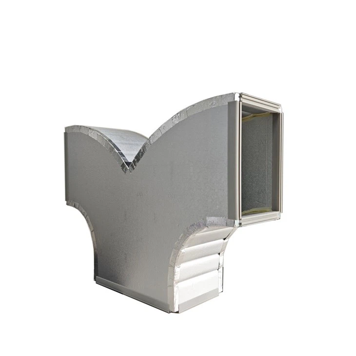 pre insulated duct tee
